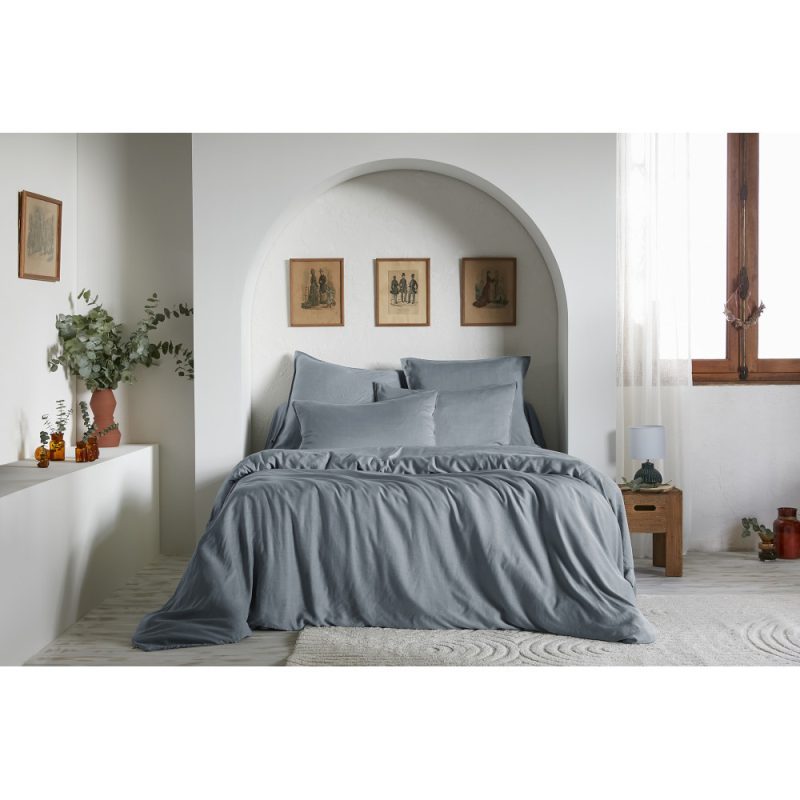 L'EFFET PAPILLON HOUSSE DE COUETTE LYSANDRE STONE 240*220 EP7674